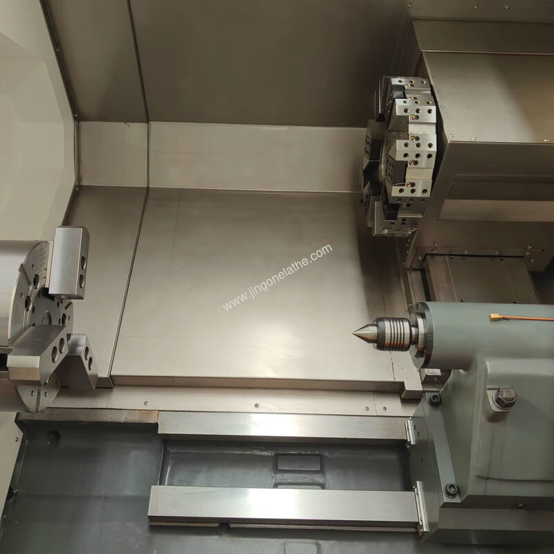 TCK63E CNC Lathe: HRC55 Hardened Box Guideway for Long-Term Precision & Heavy-Duty Cutting
