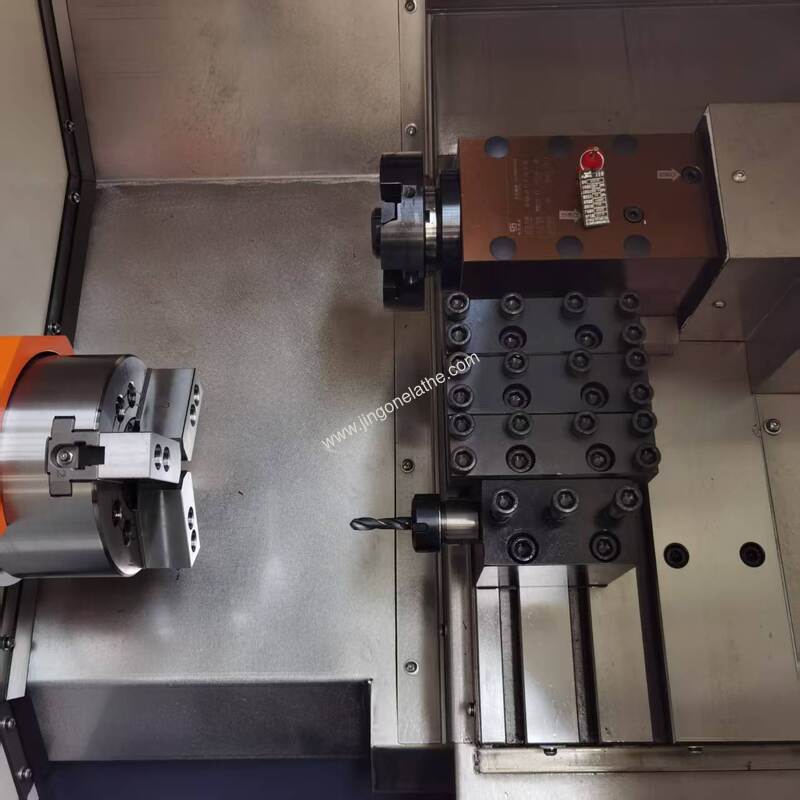 High Speed Gang Tool CNC Lathe TCK6340: ±0.003mm Repeatability for Consistent Precision Machining