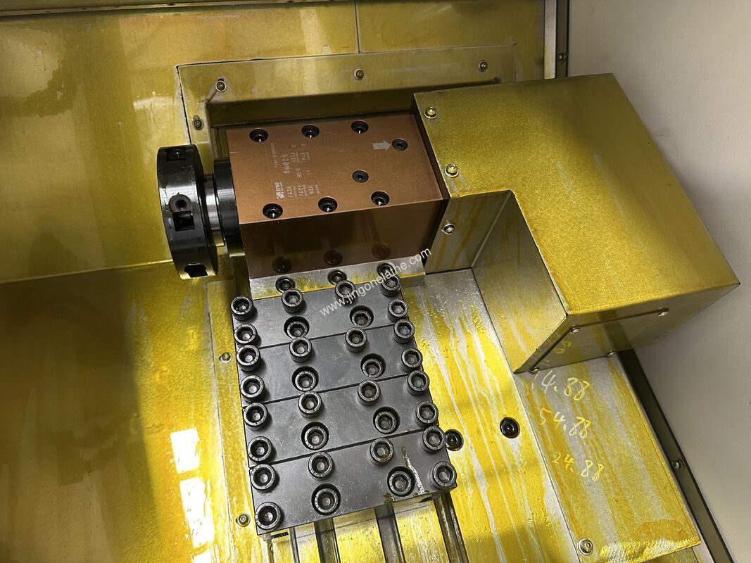 High Speed Gang Tool CNC Lathe TCK6340: ±0.003mm Repeatability for Consistent Precision Machining
