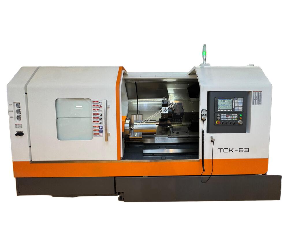 Rigid Box Way Turn-Mill TCK63Y-2000 | ±65mm Y-Axis for Precision Off-Center Machining