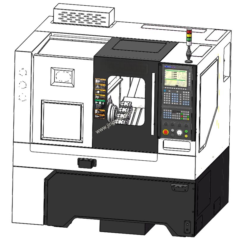 High-Efficiency CNC Polygon Turning Machine With Fly-Cutter Live Tooling | Designed For Fasteners, Connectors, Hardware, Pneumatic And Hydraulic Components