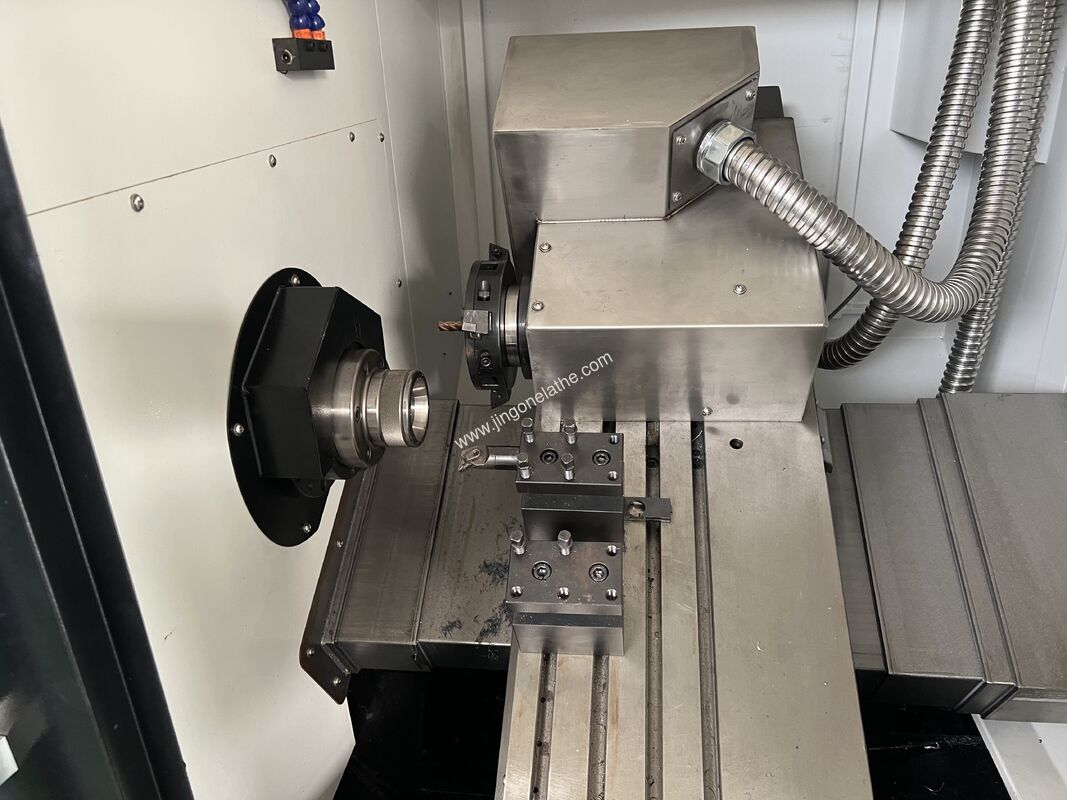 High-Efficiency CNC Polygon Turning Machine With Fly-Cutter Live Tooling | Designed For Fasteners, Connectors, Hardware, Pneumatic And Hydraulic Components