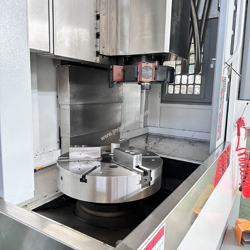 CNC Vertical Lathe with C-Axis and Live Tooling: VTC500.C Ensures Consistent Precision for Complex Components