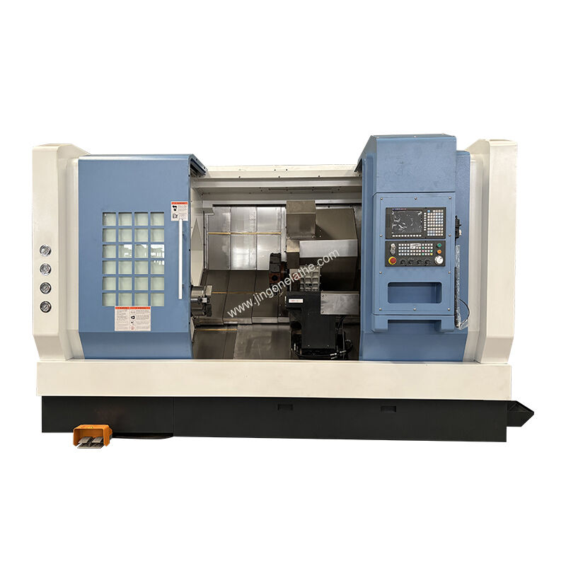 Slant Bed Mill-Turn Machine TCK56Y-500: 300N.m Torque for Heavy-Duty Auto Parts Machining