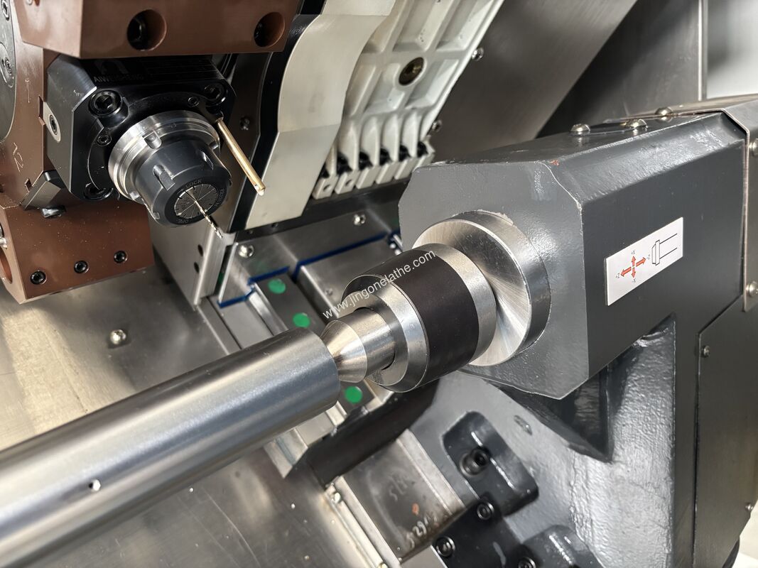 Slant Bed Mill-Turn Machine TCK56Y-500: 300N.m Torque for Heavy-Duty Auto Parts Machining