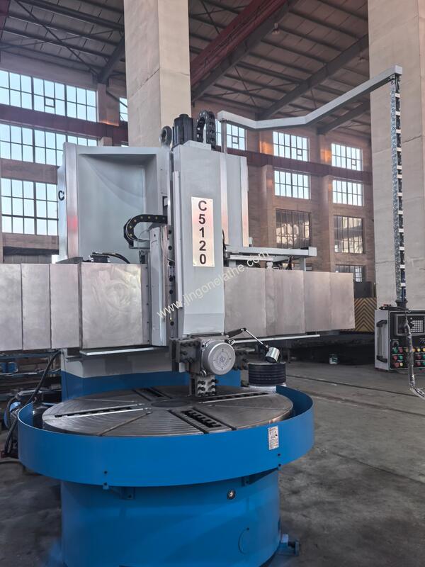 2000mm Swing Diameter NC Vertical Lathe Machine C5120  For Cast Iron Rough Turning