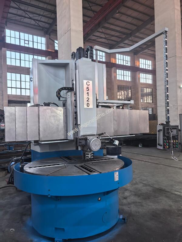 2000mm Swing Diameter CNC Vertical Lathe Machine C5120  For Cast Iron Rough Turning