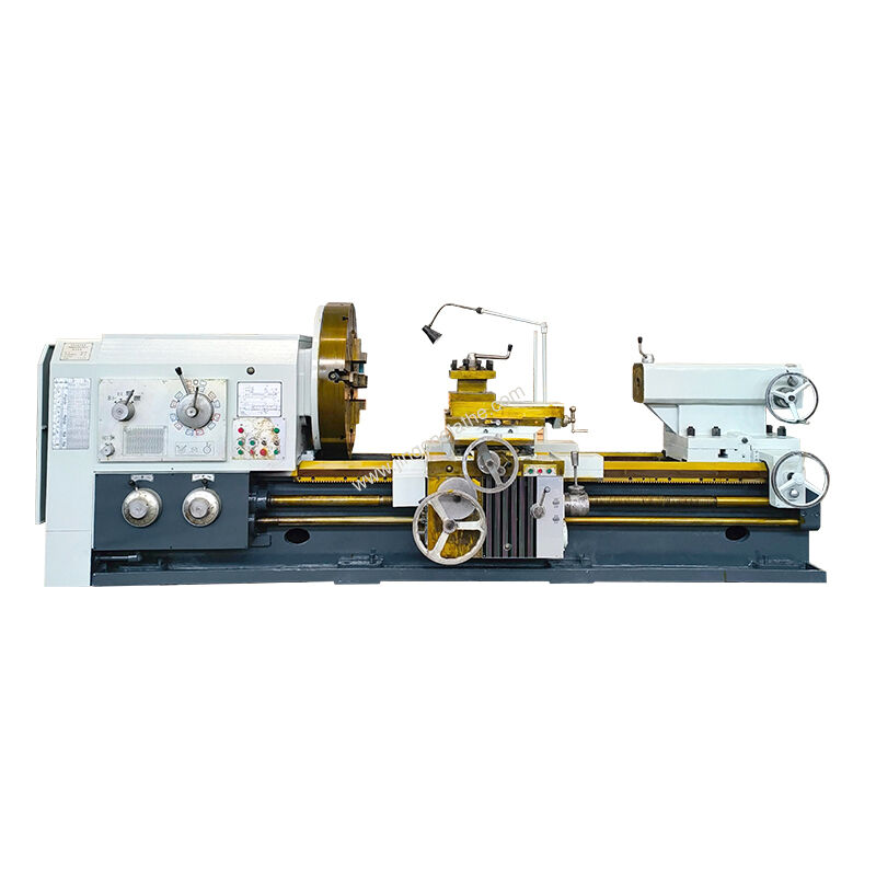 CW61100 Horizontal Heavy Duty Lathe Machine with 6-Ton Load Capacity, 755mm Hardened Guideway, and 22kW Main Motor