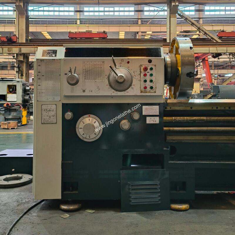 Heavy Duty Engine Lathe CW6163x5000 with 5000mm Max Workpiece Length, 630mm Swing Over Bed, and 4000mm/min Rapid Traverse Speed