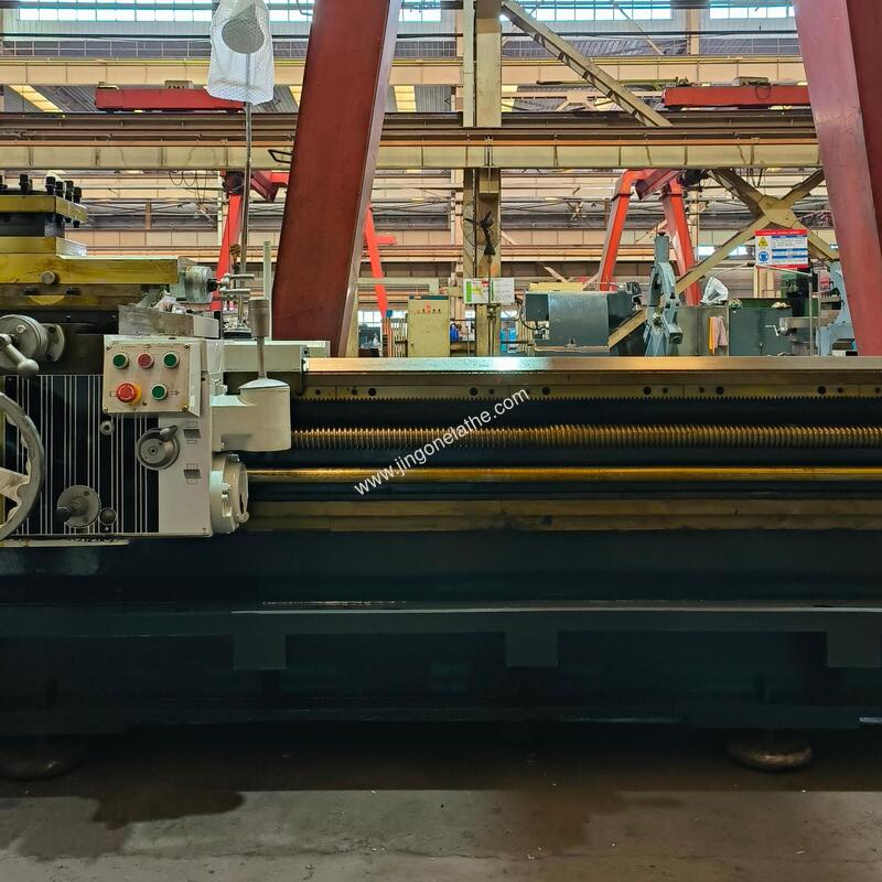 Heavy Duty Engine Lathe CW6163x5000 with 5000mm Max Workpiece Length, 630mm Swing Over Bed, and 4000mm/min Rapid Traverse Speed