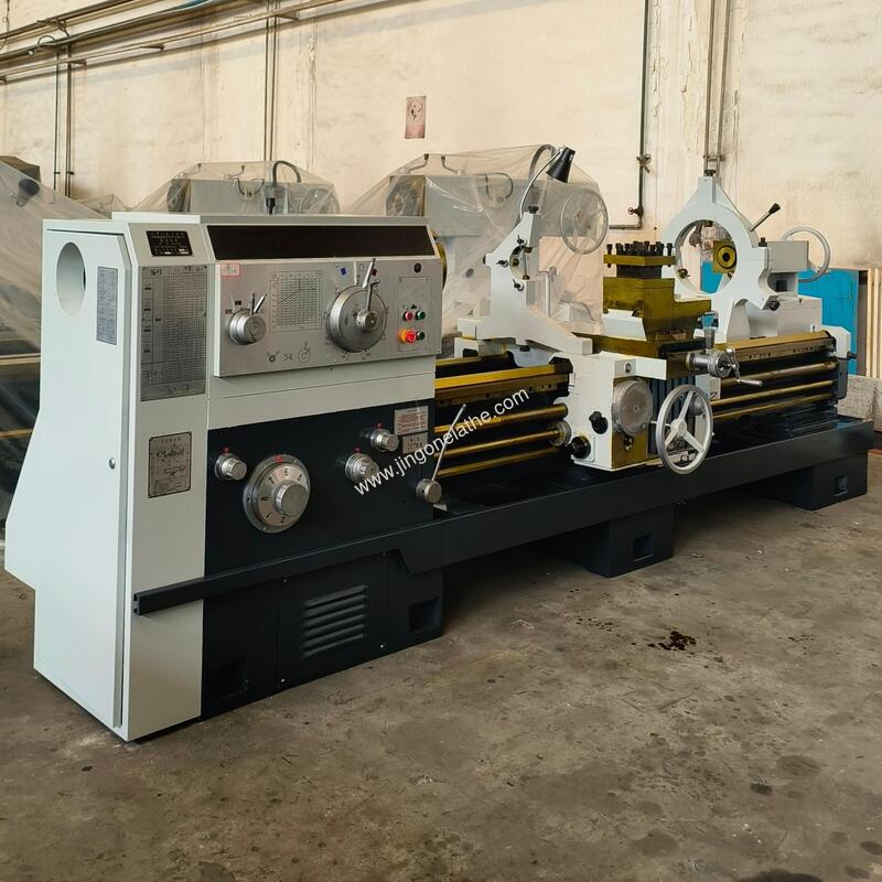 Heavy Duty CW6194B Mechanical Lathe with 940mm Swing, High Stability, and 18-Speed Wide Range for Oversized Workpieces