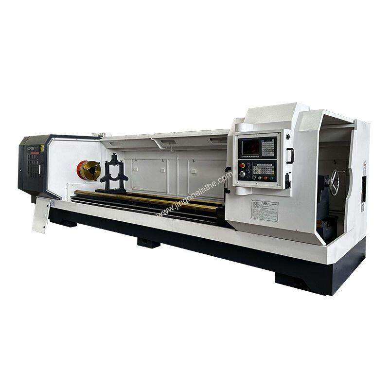 Large Swing Flat Bed CNC Lathe CK6185Ex3000: High-Stability for 3000mm Long Shaft Machining