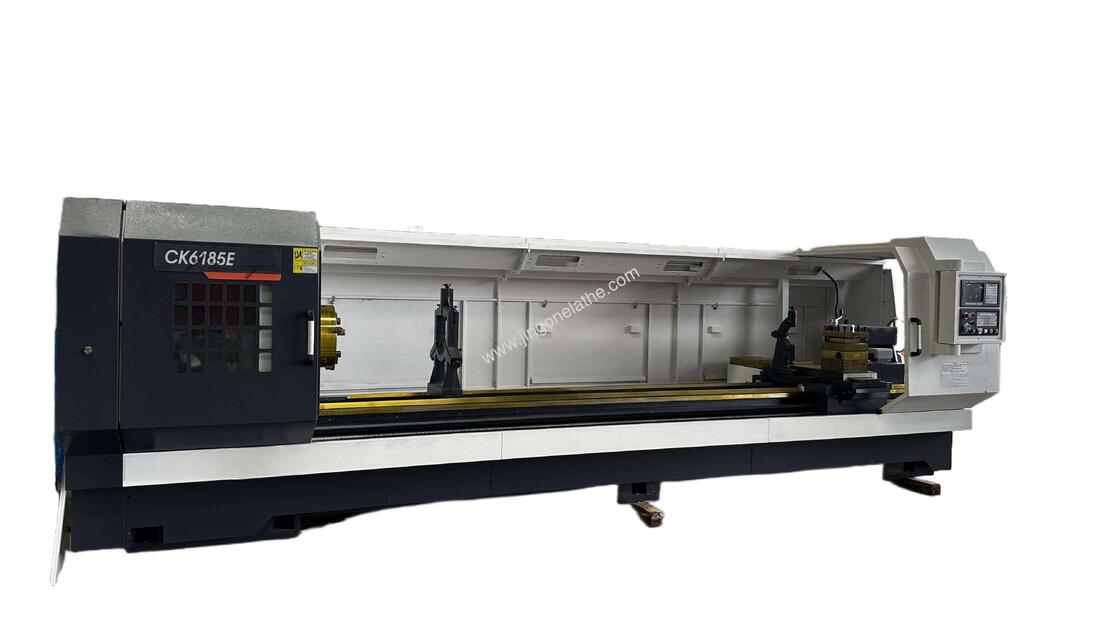 Large Swing Flat Bed CNC Lathe CK6185Ex3000: High-Stability for 3000mm Long Shaft Machining