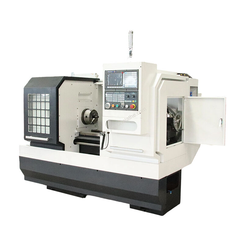 Compact CNC Flat Bed Lathe CK6140x1000: 0.005mm Spindle Runout For Space-Saving Precision Machining