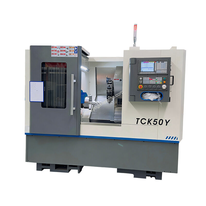 High Precision Y-Axis Turning Center TCK50Y-500: 0.005mm Repeatability for Critical Component Machining