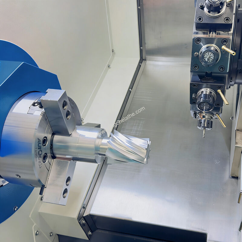 High Precision Y-Axis Turning Center TCK50Y-500: 0.005mm Repeatability for Critical Component Machining