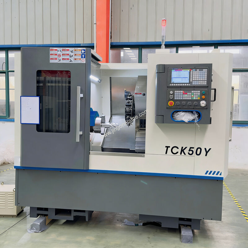 High Precision Y-Axis Turning Center TCK50Y-500: 0.005mm Repeatability for Critical Component Machining