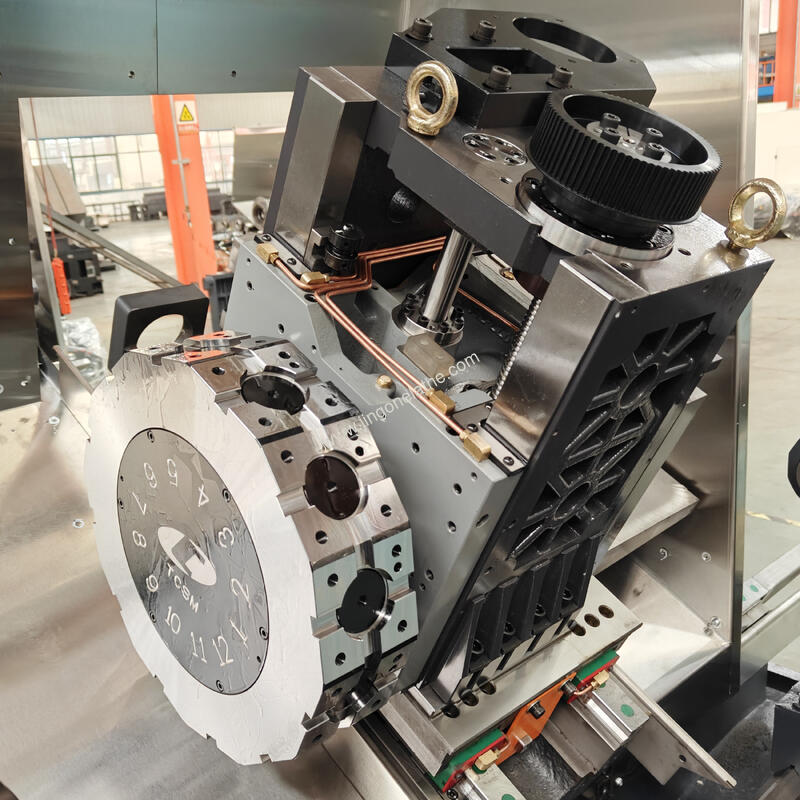 CNC Lathe with Y-Axis and Live Tooling TCK50Y-1500: 1400mm Workpiece Length for Heavy-Duty Large Component Machining