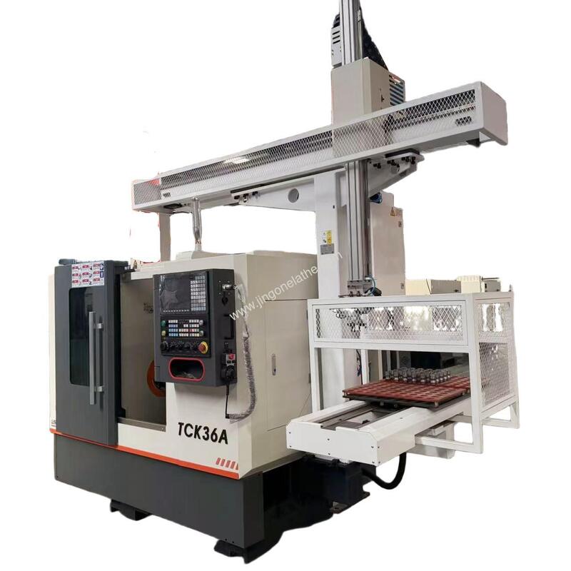 Automated CNC Lathe Production Line TCK36A: 0.005mm Repeatability for Uninterrupted Small Parts Processing