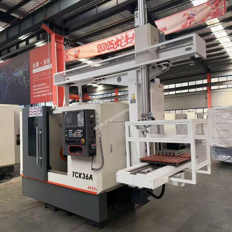 Automated CNC Lathe Production Line TCK36A: 0.005mm Repeatability for Uninterrupted Small Parts Processing