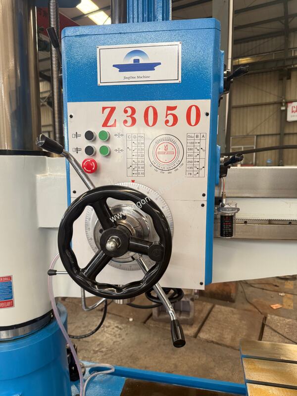 Z3050 Radial Drilling Machine with 50mm Drilling Diameter, 1600mm Arm Reach, and 4.0kW Main Motor for Heavy Duty Industrial Machining