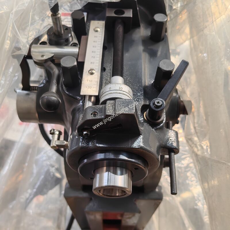 4H Vertical Turret Milling Machine with 850mm X-Axis Travel and R8 Spindle Taper for Precision Metal Component Machining