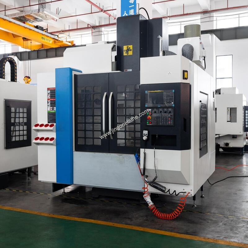 855VMC Vertical Machining Center with 800mm X-Axis and BT40 Spindle for ±0.003mm Precision Milling