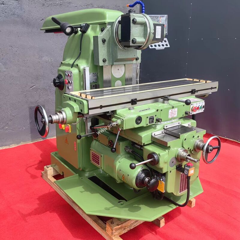 The X6132(v) Heavy Duty Universal Mill Delivers Horizontal And Vertical Milling Function For Industrial Cmplex Workpieces