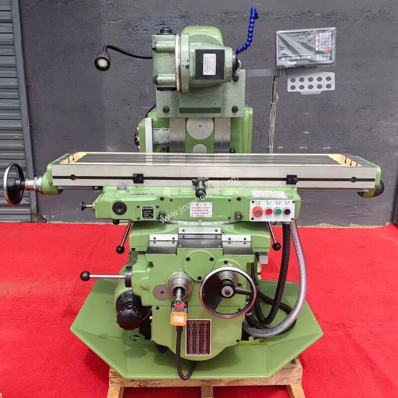 The X6132(v) Heavy Duty Universal Mill Delivers Horizontal And Vertical Milling Function For Industrial Cmplex Workpieces