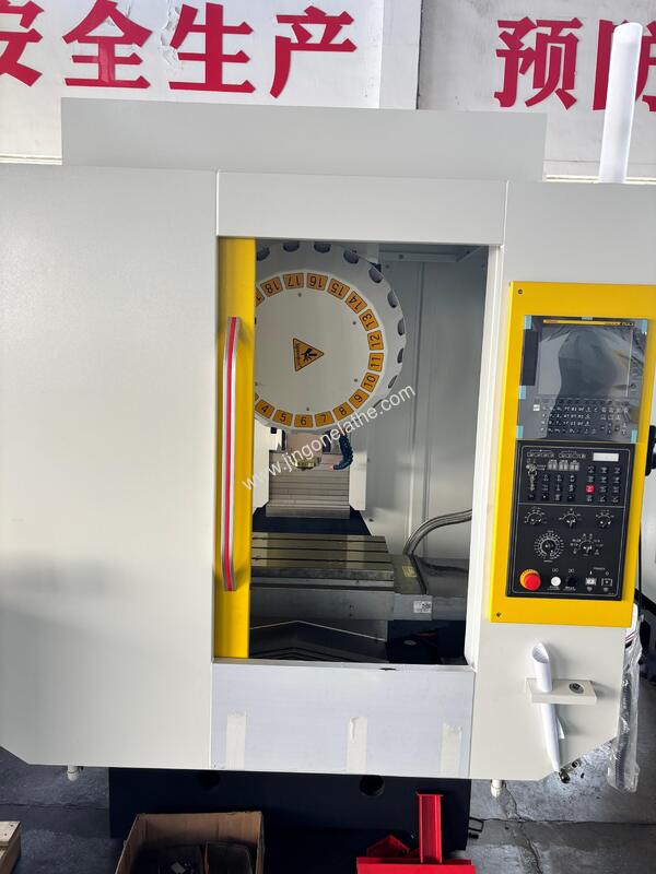 JingOne TC540 Small CNC Milling Machine With 500x400x330mm Travel, 20000rpm Spindle, Ideal For Aluminum Precision Parts Processing In Compact Workshops